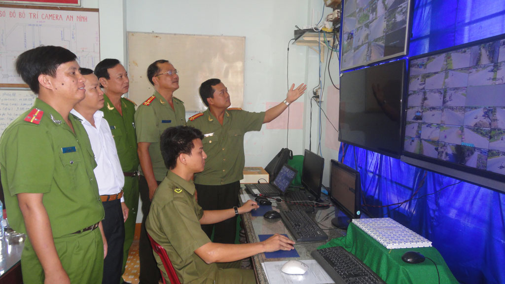 Phòng, chống tội phạm qua camera Ảnh minh họa