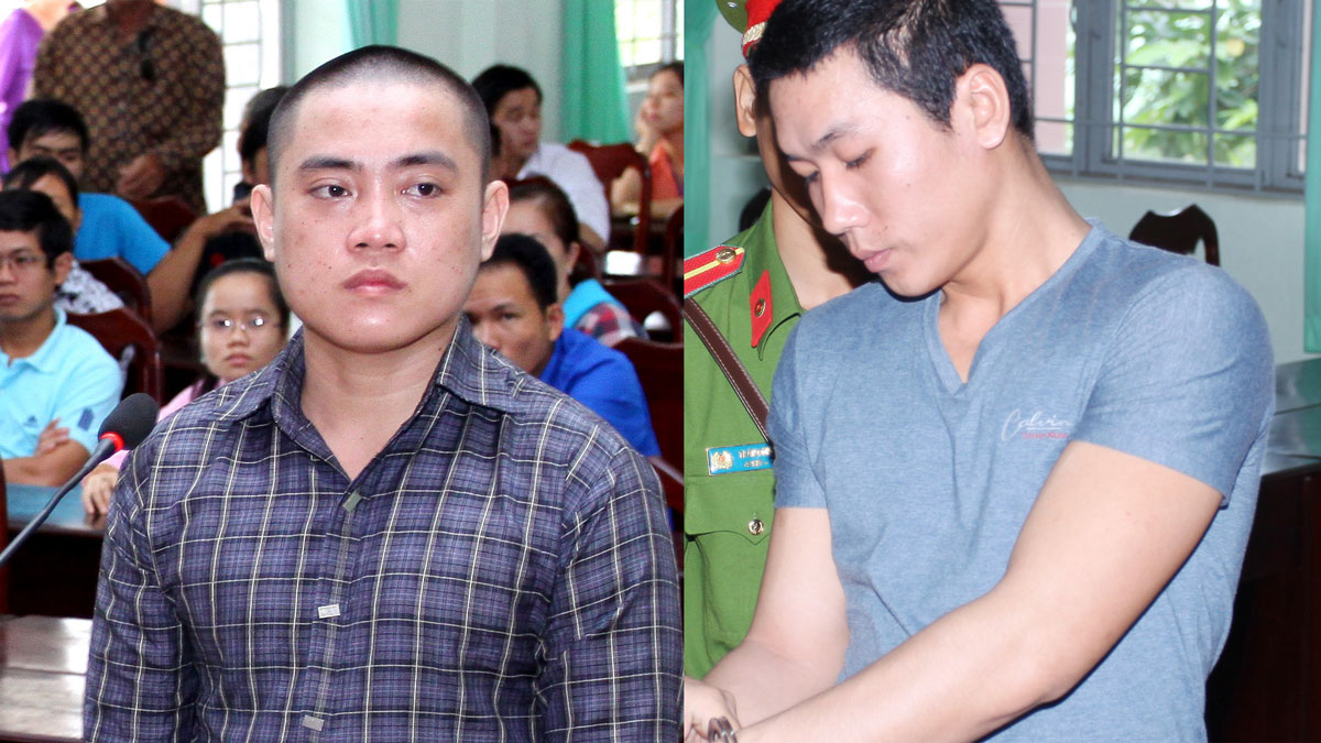 2 bị cáo Trần Văn Quý Quang và Kim Nhất