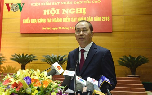 Chủ tịch nước: “Xét xử nghiêm minh các vụ án tham nhũng, kinh tế lớn“