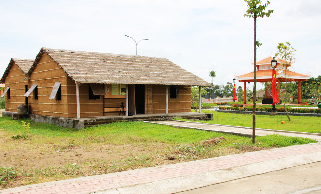 A corner of Relics of Communist Party Committee and the Southern Resistance - Administrative Committee (Photo: Thanh Hieu)