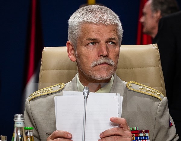 Chủ tịch Ủy ban quân sự NATO Petr Pavel. (Nguồn: AFP/TTXVN)