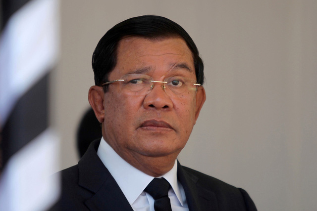 Thủ tướng Campuchia Hun Sen. Ảnh: Reuters