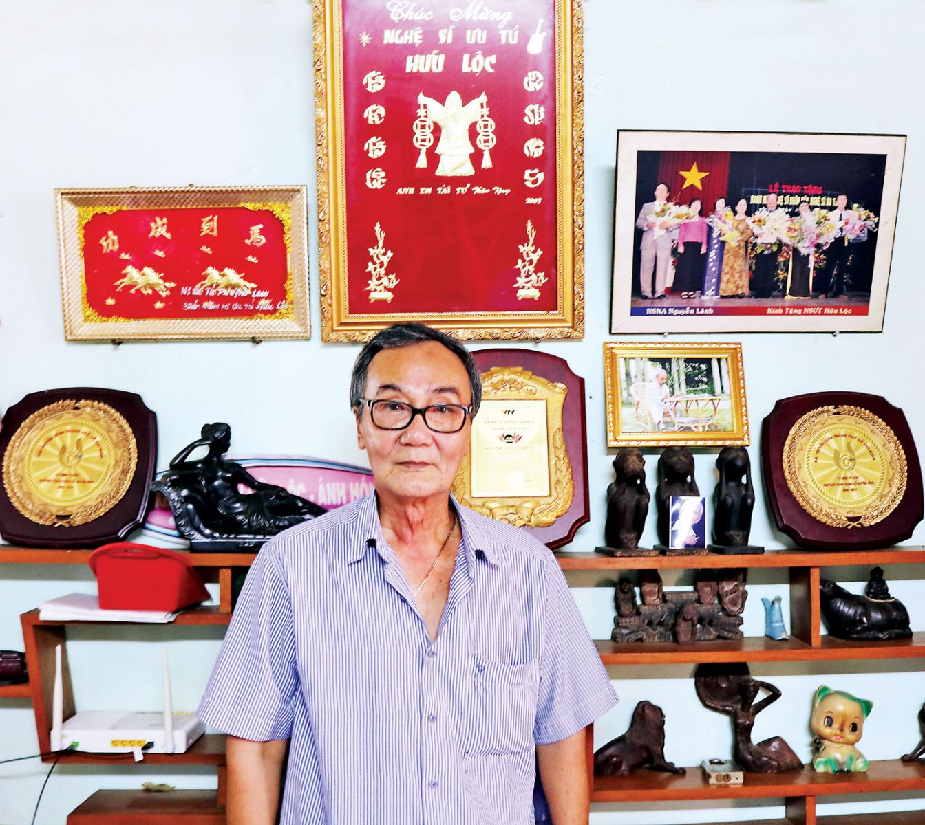 Giữ lửa sân khấu cải lương NSƯT Hữu Lộc - người góp phần ươm mầm tài năng, làm nên tên tuổi thế hệ “vàng” sân khấu cải lương Long An