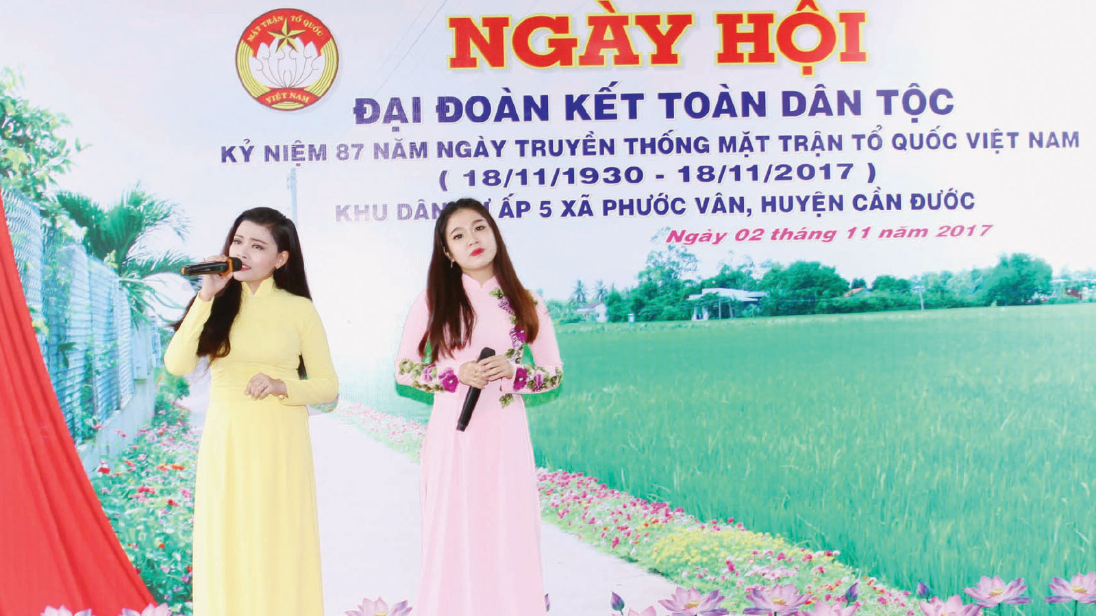 Hàng năm, Ngày hội đại đoàn kết được tổ chức góp phần phát huy vai trò của hệ thống Mặt trận cơ sở. Ảnh: Kim Khánh