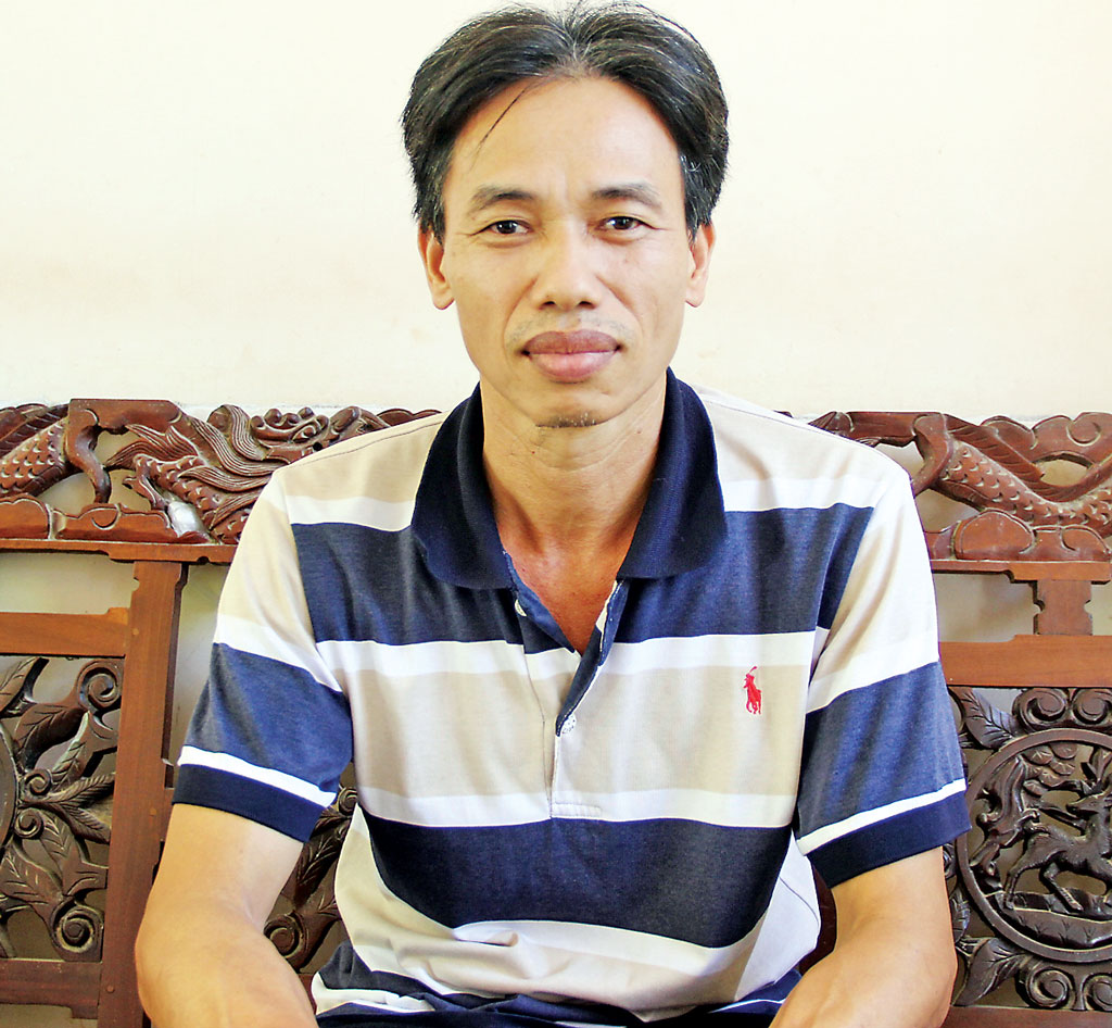 Ông Nguyễn Ngọc Lợi (SN 1970) - Nông dân sản xuất, kinh doanh giỏi, ngụ ấp An Hòa 1, xã Bình An, huyện Thủ Thừa, tỉnh Long An