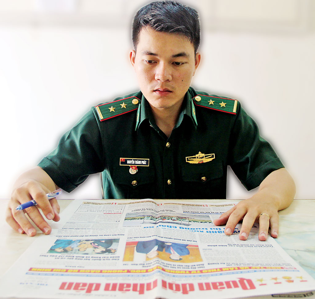Trung úy Nguyễn Thành Phát (SN 1994) - Đồn Biên phòng Cửa khẩu Quốc tế Bình Hiệp