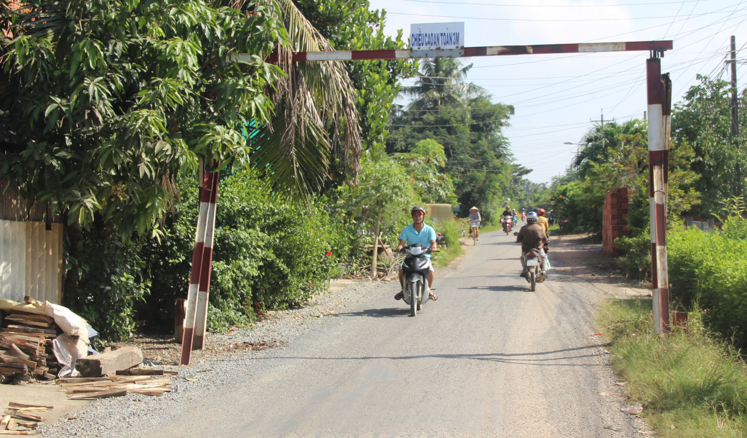 Diện mạo xã nông thôn mới xã Bình An đang được thay đổi từng ngày
