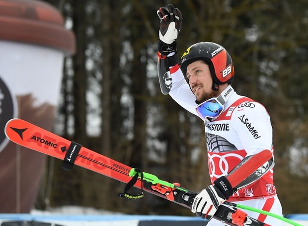 Vận động viên trượt tuyết núi cao Marcel Hirscher của Áo. (Nguồn: Getty) 
