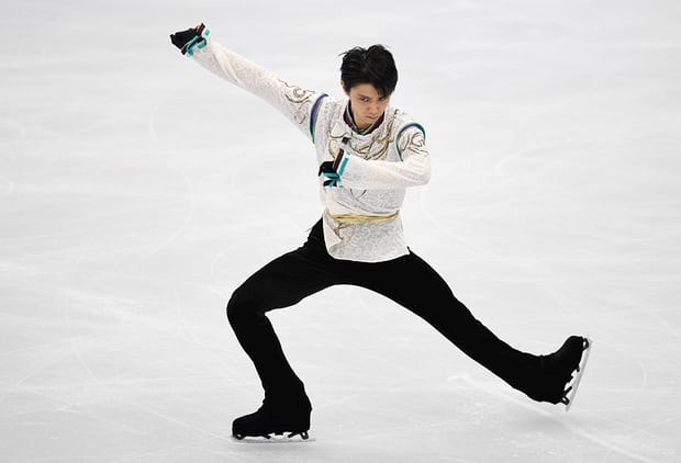 Vận động viên trượt băng nghệ thuật Nhật Bản Yuzuru Hanyu. (Nguồn: AFP)