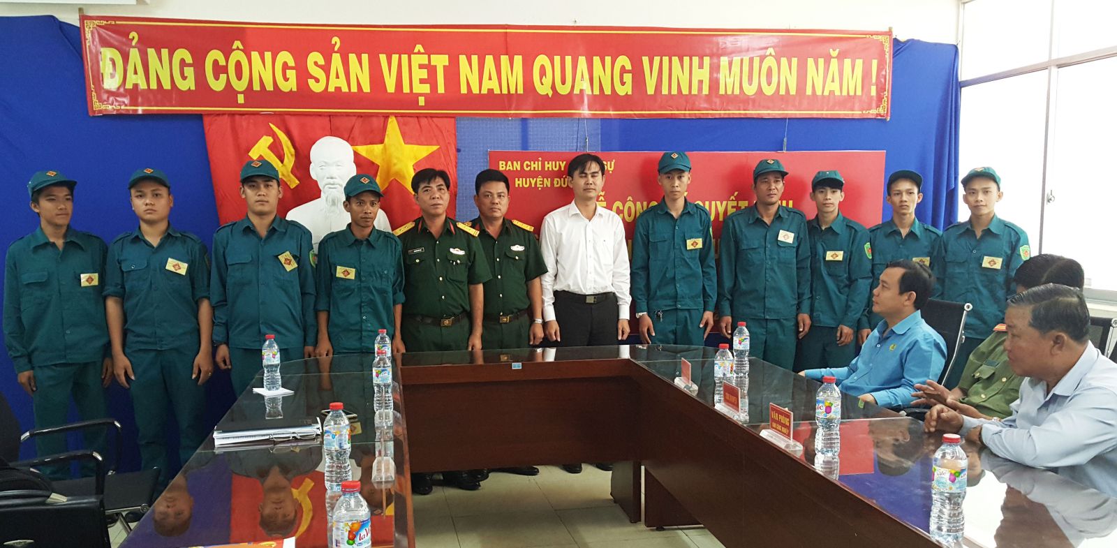 Chốt dân quân thường trực KCN Hải Sơn