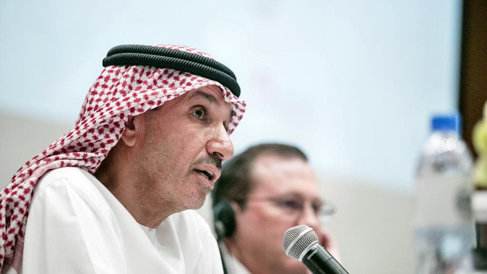 Tổng giám đốc Cơ quan không gian UAE Mohammed Al Ahbabi mong muốn UAE phóng tàu vào không gian năm 2021 - Ảnh: The National
