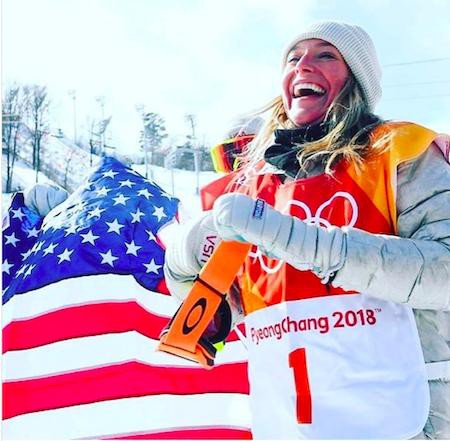 Sau khi xuất sắc giành huy chương vàng tại Olympic Sochi, Jamie Anderson đã tái lập chiến tích này tại Olympic Pyeongchang và trở thành nữ vận động viên trượt ván trên tuyết đầu tiên trong lịch sử sở hữu tới hai huy chương vàng Olympic.