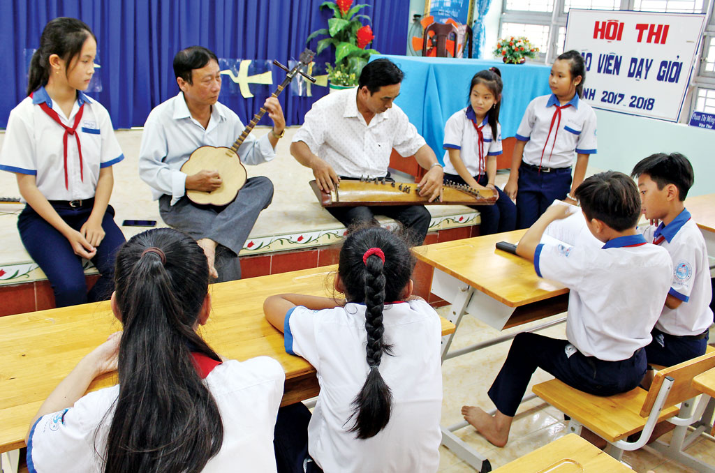 Âm nhạc góp phần giáo dục học sinh toàn diện