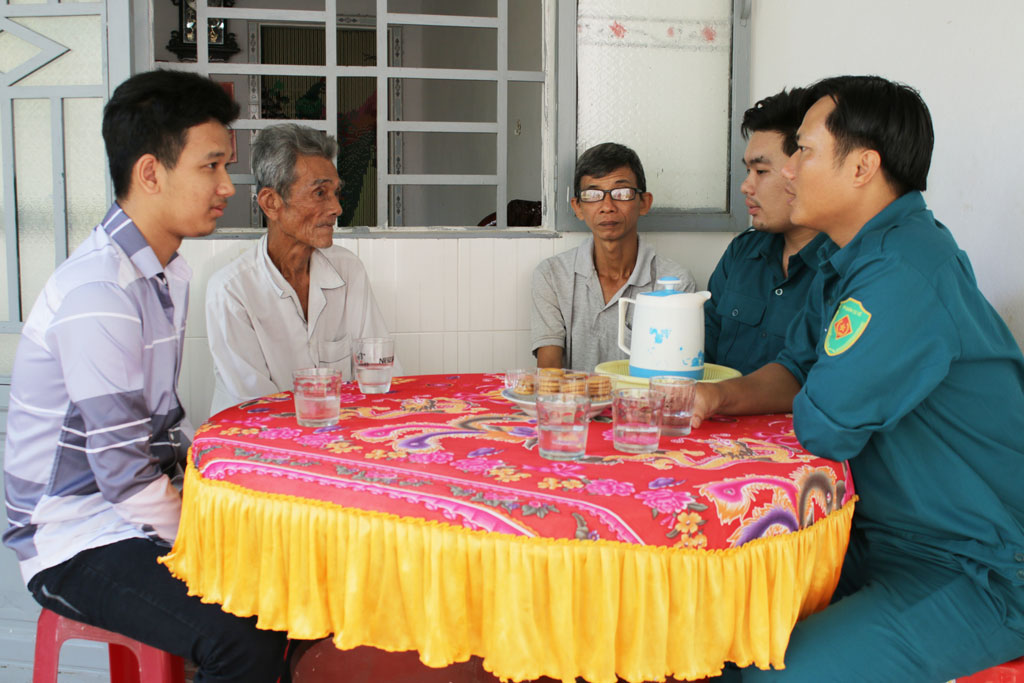 An tâm lên đường nhập ngũ