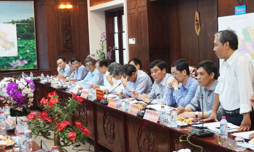 Thứ trưởng Bộ GTVT làm việc với UBND tỉnh Long An