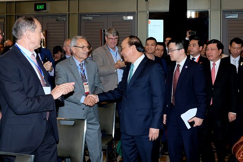 Thủ tướng Nguyễn Xuân Phúc và các doanh nghiệp Australia tại Diễn đàn
