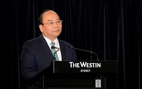 Thủ tướng Nguyễn Xuân Phúc phát biểu tại Diễn đàn