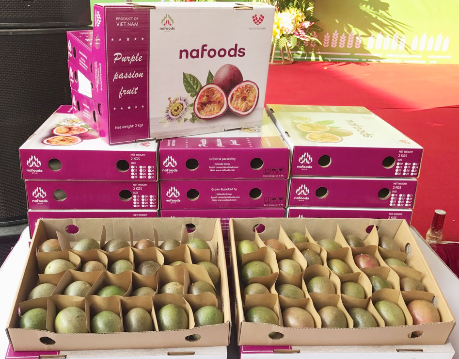 Nafoods phát triển chuỗi nông nghiệp xanh và bền vững Cuối năm 2017, sau sự kiện xuất khẩu quả chanh leo sang Châu Âu, Nafoods đánh dấu bước ngoặt trong chiến lược phát triển giai đoạn 2018-2022