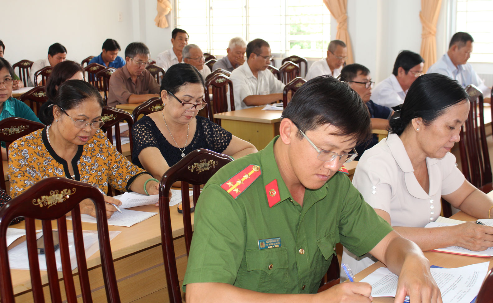 Ban Chỉ đạo phòng, chống tội phạm, tệ nạn xã hội và xây dựng phòng trào toàn dân bảo vệ an ninh Tổ quốc Phường 2, TP.Tân An triển khai mô hình cho các ban, ngành, đoàn thể, khu phố