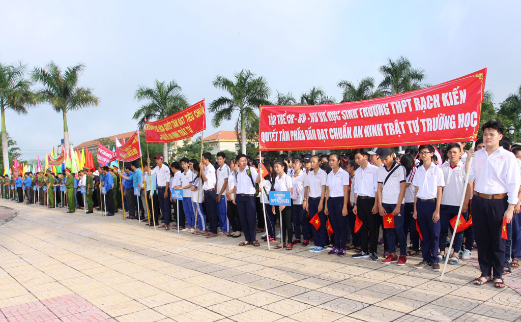 Ngày hội Toàn dân bảo vệ an ninh Tổ quốc tại xã Long Hòa, huyện Cần Đước 