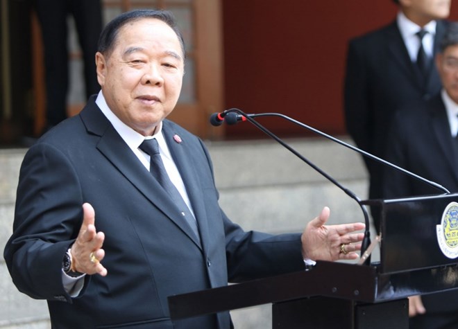 Tướng Prawit Wongsuwan. (Nguồn: The Nation)