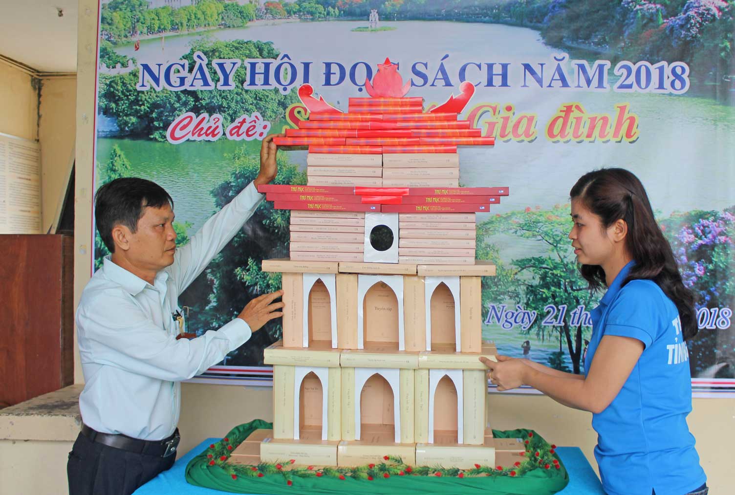 Trường THCS Thanh Lương nhất hội thi trưng bày và thuyết trình sách  Binh  Phuoc Tin tuc Binh Phuoc Tin mới tỉnh Bình Phước