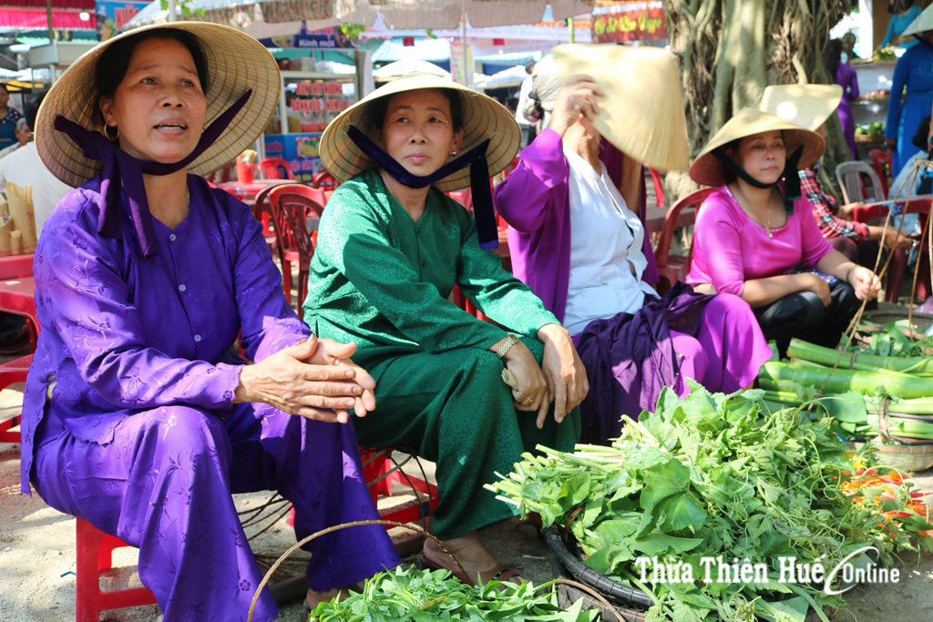 Một góc chợ quê