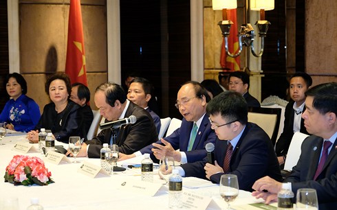 Thủ tướng Nguyễn Xuân Phúc phát biểu tại buổi tọa đàm