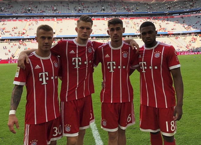 Dàn cầu thủ trẻ của Bayern ra sân ở Bundesliga