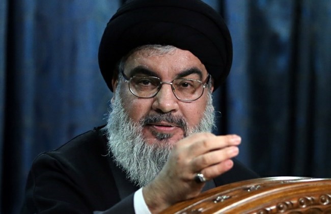 Thủ lĩnh phong trào Hồi giáo Hezbollah ở Liban Sayyed Hassan Nasrallah. (Nguồn: dailystar.com.lb)