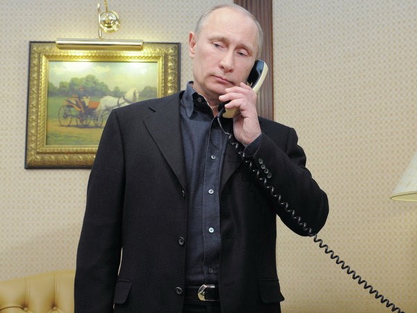 Tổng thống Nga Putin điệm đàm. (Nguồn: Sputnik)