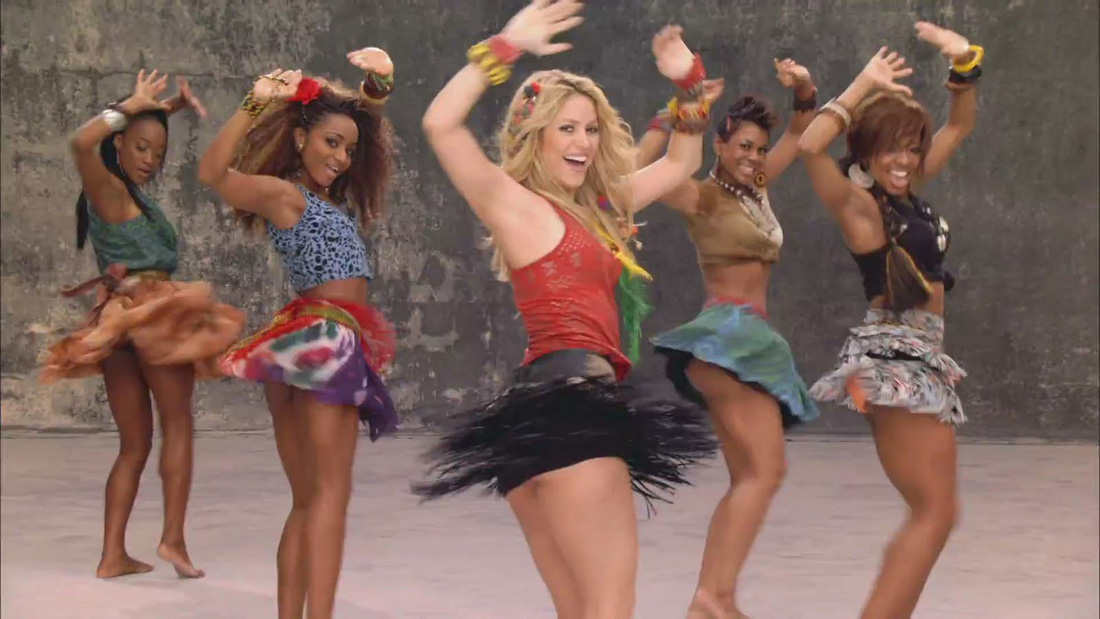 Nhắc tới Shakira không thể không nhắc tới ca khúc World Cup huyền thoại Waka waka - Ảnh: AFP