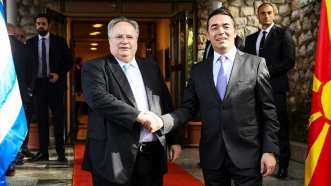 Hy Lạp và Macedonia ký thỏa thuận lịch sử đổi tên nước. (Nguồn: Mignatiou)