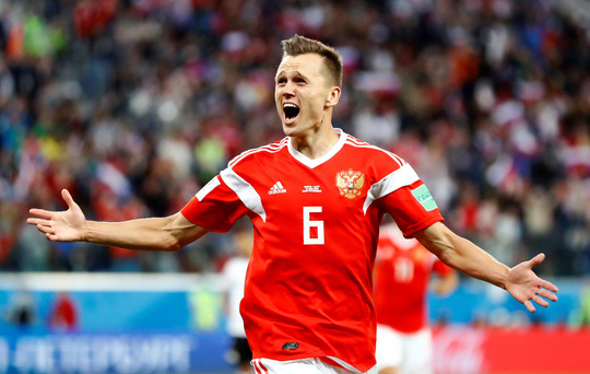 Cheryshev có 3 bàn thắng sau hai trận đấu