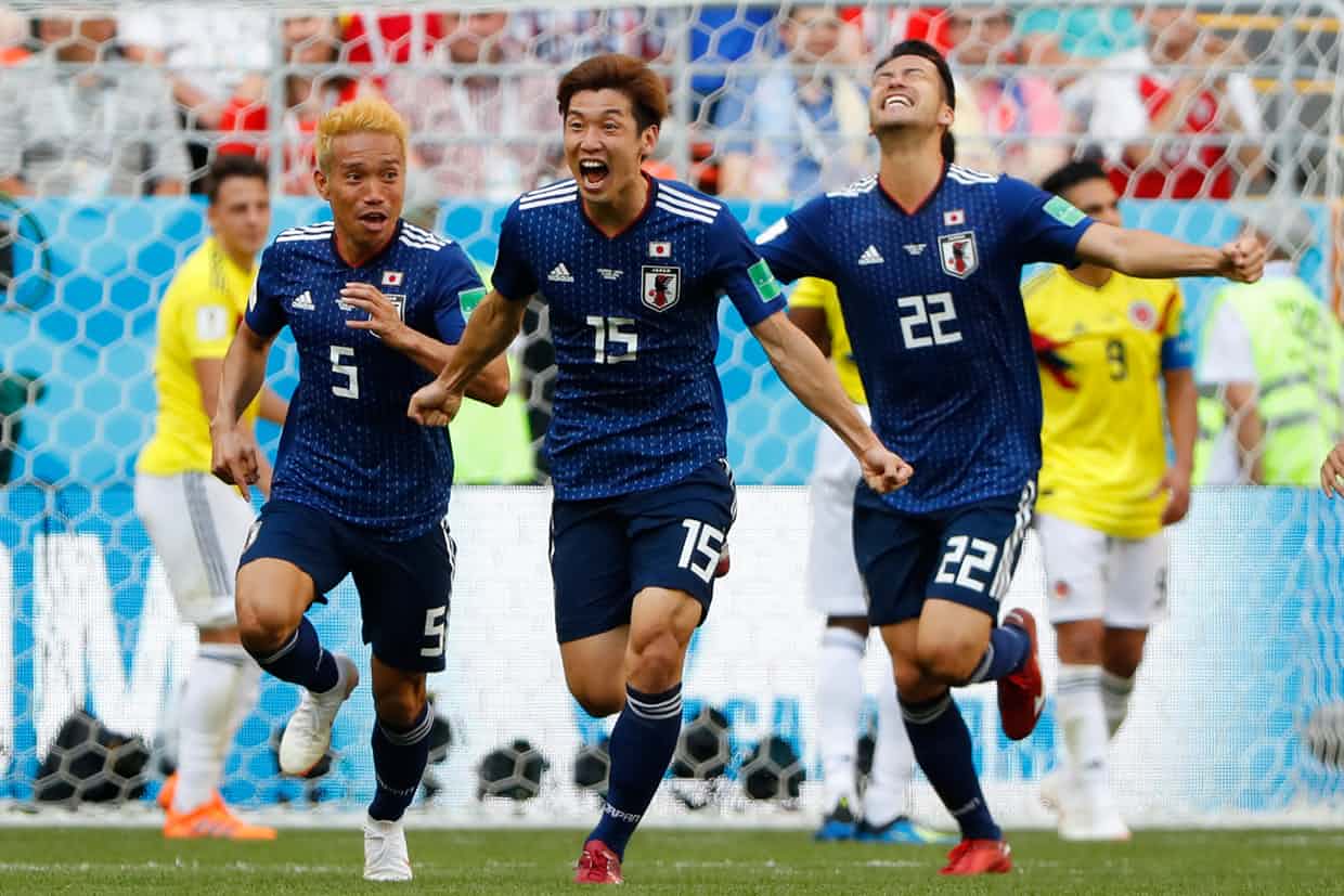 Nhật Bản làm nên điều kỳ diệu khi hạ Colombia