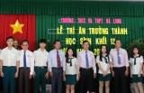Trường THCS&THPT Hà Long tổ chức lễ tri ân và trưởng thành