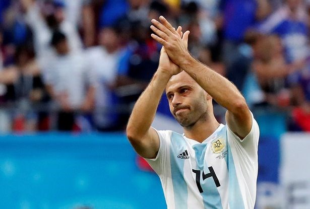 Mascherano chia tay đội tuyển Argentina. (Nguồn: Reuters)