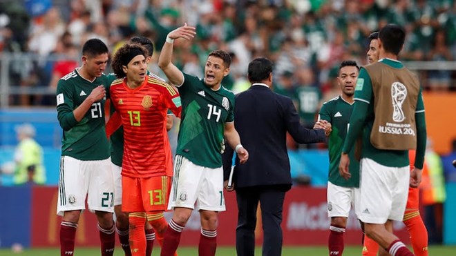 Mexico đã gây thất vọng trong trận gặp Thụy Điển. (Nguồn: Reuters)