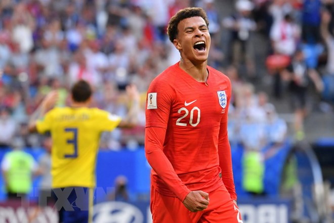 Tiền đạo Dele Alli của Anh tự tin trước Croatia ở vòng bán kết