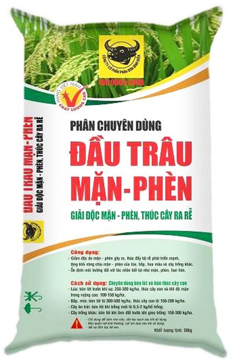 Phân bón Đầu Trâu khắc phục yếu tố bất lợi trong canh tác lúa