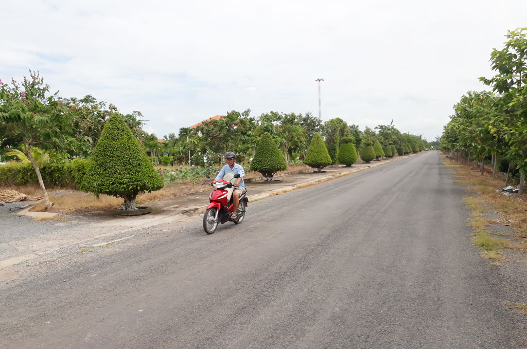 Tuyên Bình nỗ lực về đích nông thôn mới Hơn 18km đường trục xã, liên xã được nhựa hóa