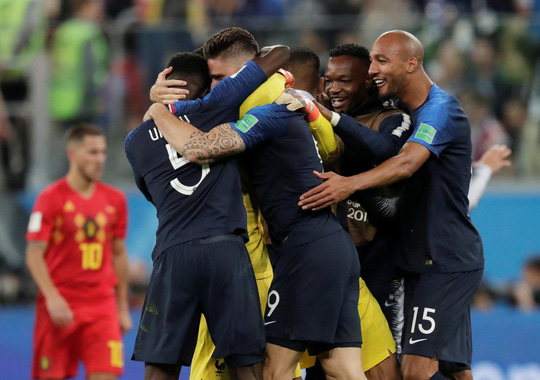 Tuyển Pháp lần thứ 3 trong lịch sử tham dự trận chung kết World Cup