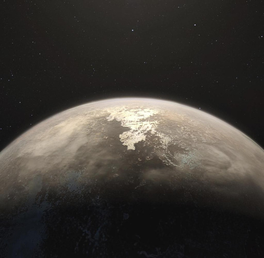 Hành tinh mới phát hiện có thể có khí hậu dễ chịu và khả năng tồn tại sự sống còn cao hơn cả trái đất - ảnh mô phỏng của ESO