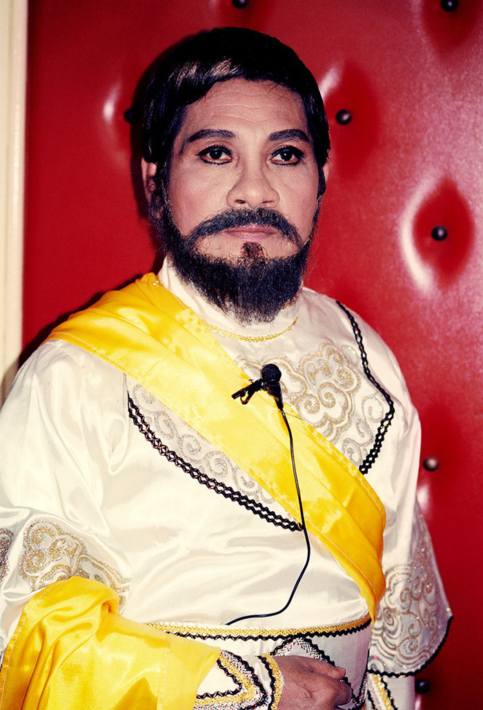 Nghệ sĩ Phương Quang: 'Đã nhờ cơm Tổ nuôi sống cả nhà' NSƯT Phương Quang trong vai diễn kinh điển: Vua Riêm - Ảnh: Thanh Hiệp