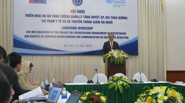 TS Kidong Park, Trưởng đại diện Tổ chức Y tế thế giới (WHO) tại Việt Nam