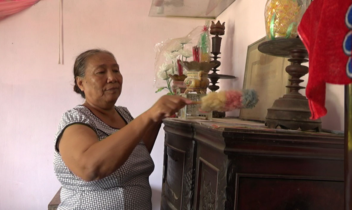 Trở về sau chiến tranh, cựu tù Nguyễn Thị Nguyên có cuộc sống an nhàn bên gia đình