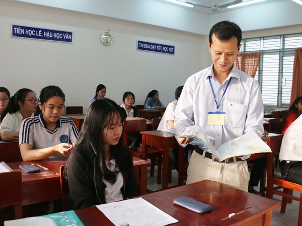 Những nội dung chính trong Nghị quyết phiên họp Chính phủ tháng Bảy Thí sinh dự thi trung học phổ thông quốc gia. (Ảnh minh họa: Công Mạo/TTXVN)