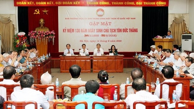 Get-together marks 130th birthday of President Ton Duc Thang