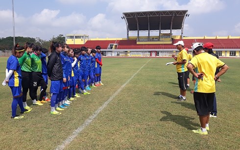 ĐT nữ Việt Nam rơi vào bảng đấu khó ở Asiad 2018. (Ảnh: VFF)