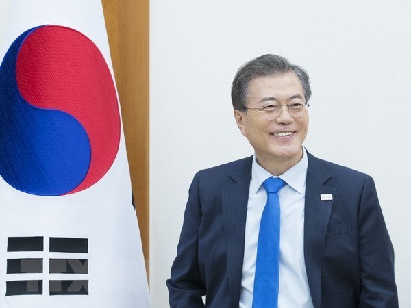 Tổng thống Hàn Quốc Moon Jae-in. (Nguồn: Yonhap/TTXVN)